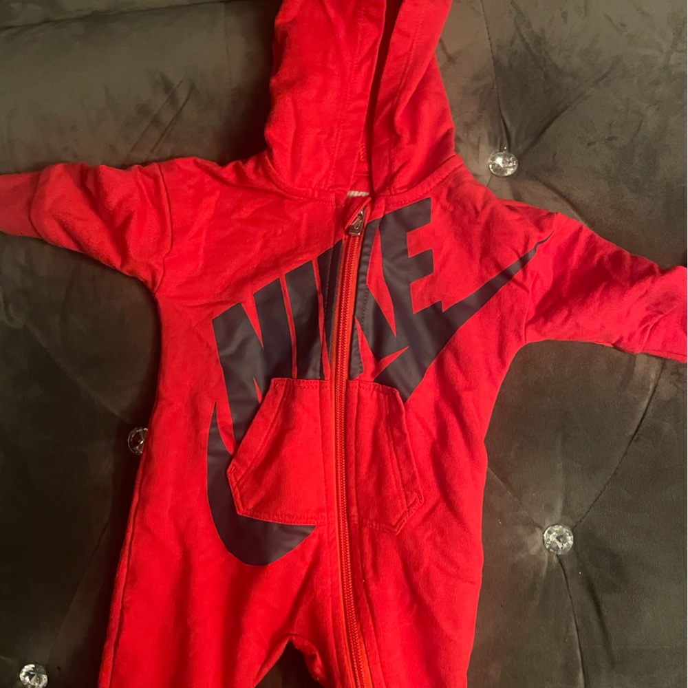 Red Nike one piece